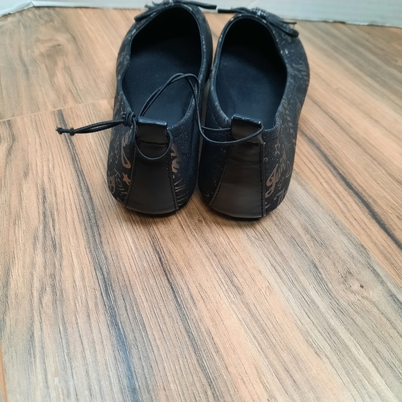 Juicy Couture Size 3 Van Ness Black Ballet Shoe - Picture 8 of 9